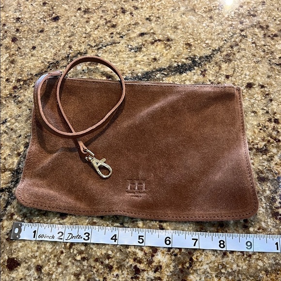 Haute Hippie | Tan Suede/Leather Festival Hobo Bag w/ Matching Mini Bag - Picture 12 of 17